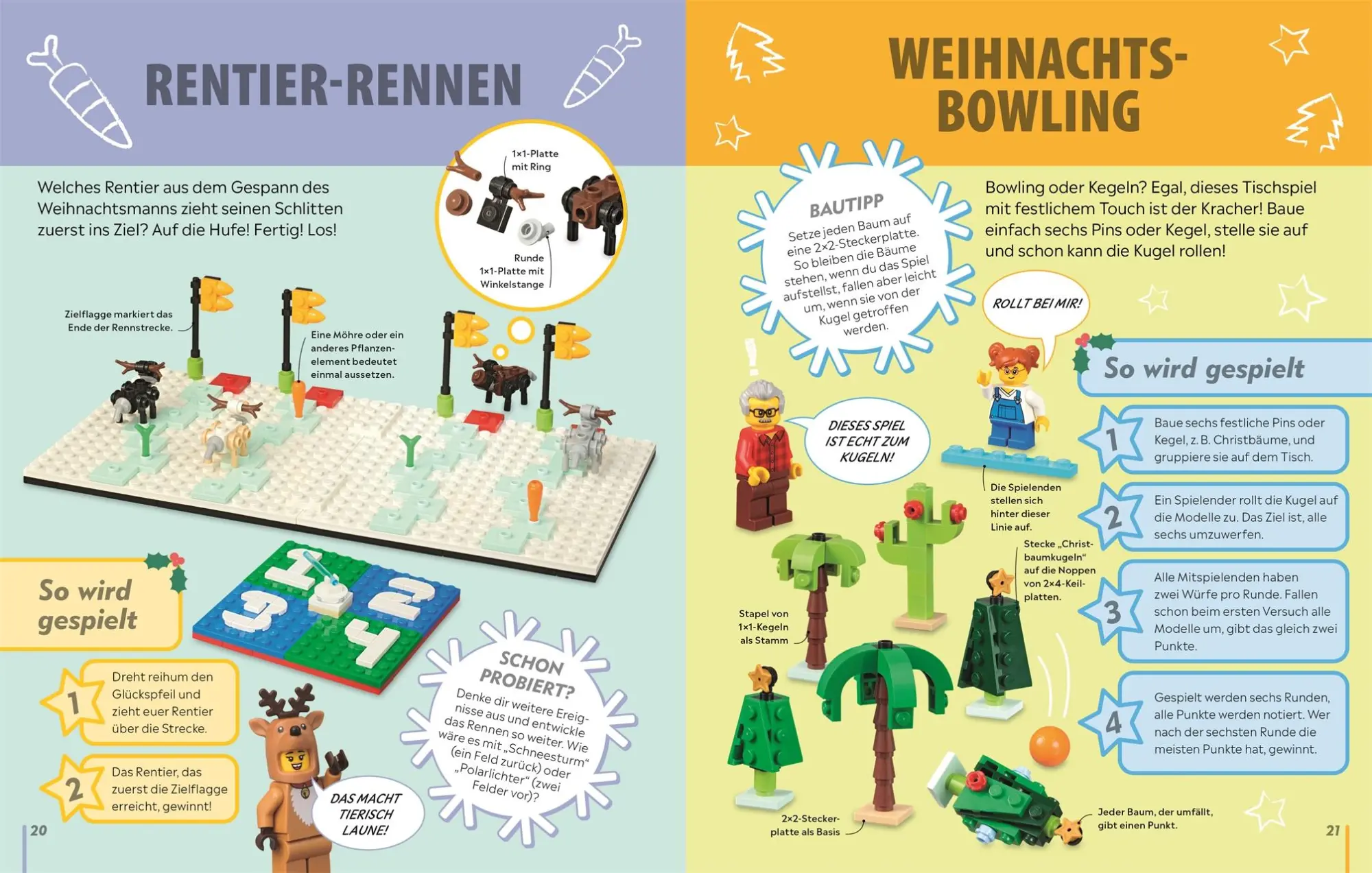 Bild: 9783831049233 | LEGO® Weihnachten Das Spielebuch | Tori Kosara | Buch | 80 S. | 2024