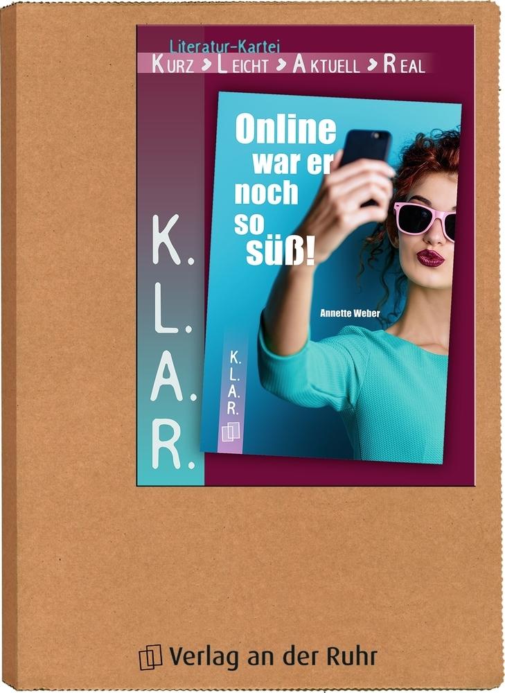 Cover: 9783834639233 | K.L.A.R. - Literatur-Kartei: Online war er noch so süß! | Weber | Buch