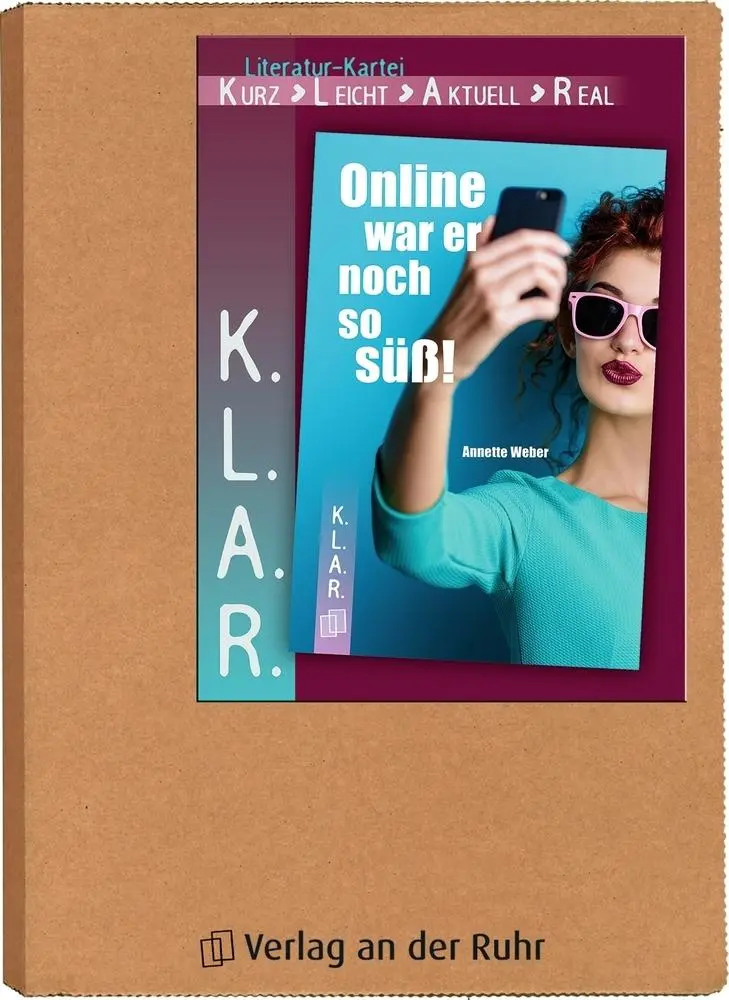 Cover: 9783834639233 | K.L.A.R. - Literatur-Kartei: Online war er noch so süß! | Weber | Buch