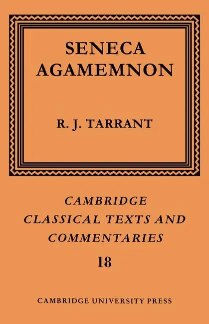 Cover: 9780521609333 | Seneca | Agamemnon | R. J. Tarrant (u. a.) | Taschenbuch | Englisch