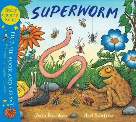 Cover: 9781407139333 | Superworm. Book + CD | Julia Donaldson | Taschenbuch | 32 S. | 2014