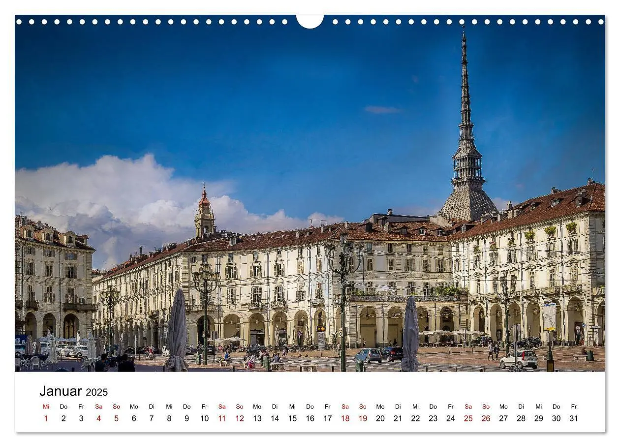 Bild: 9783435349333 | Piemont und Turin (Wandkalender 2025 DIN A3 quer), CALVENDO...