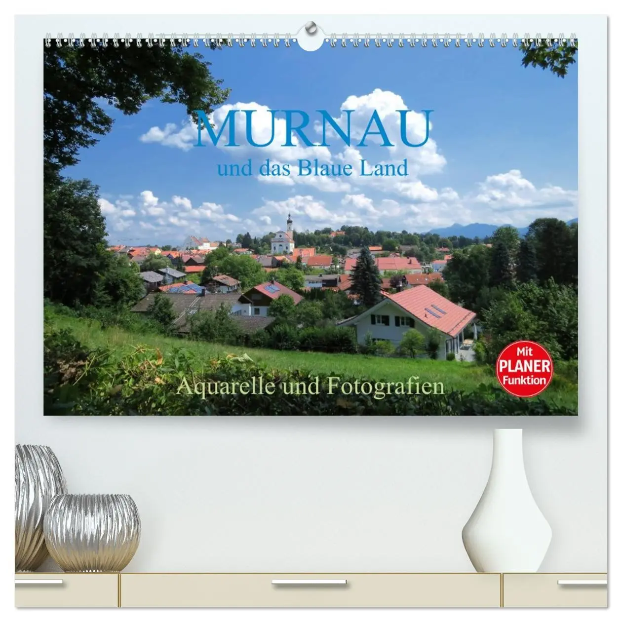 Cover: 9783457989333 | Murnau und das Blaue Land - Aquarelle und Fotografien (hochwertiger...
