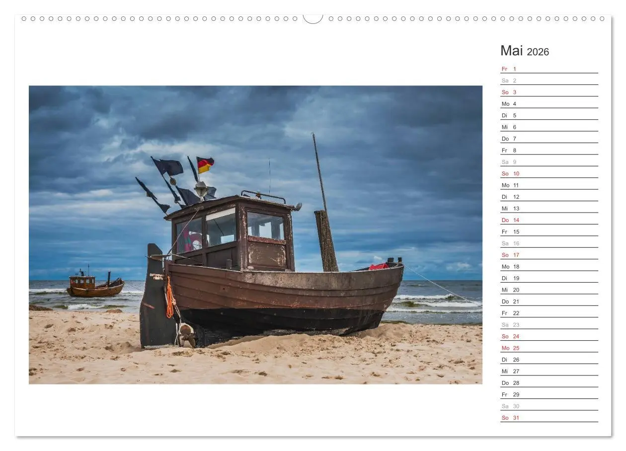 Bild: 9783516219333 | Zeit für Erholung - Insel Usedom / Geburtstagskalender...