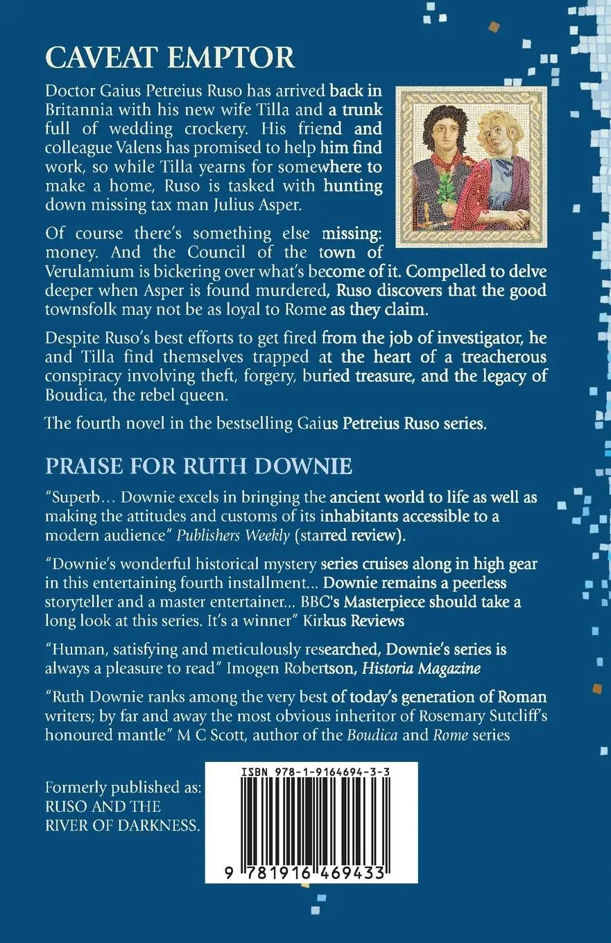 Rückseite: 9781916469433 | Caveat Emptor | Ruth Downie | Taschenbuch | Englisch | 2020