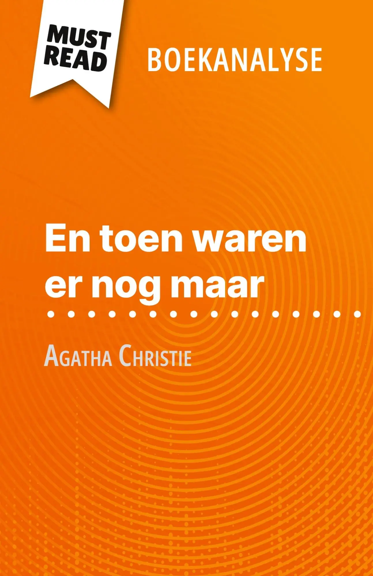 Cover: 9782808699433 | En toen waren er nog maar van Agatha Christie (Boekanalyse) | Pinaud