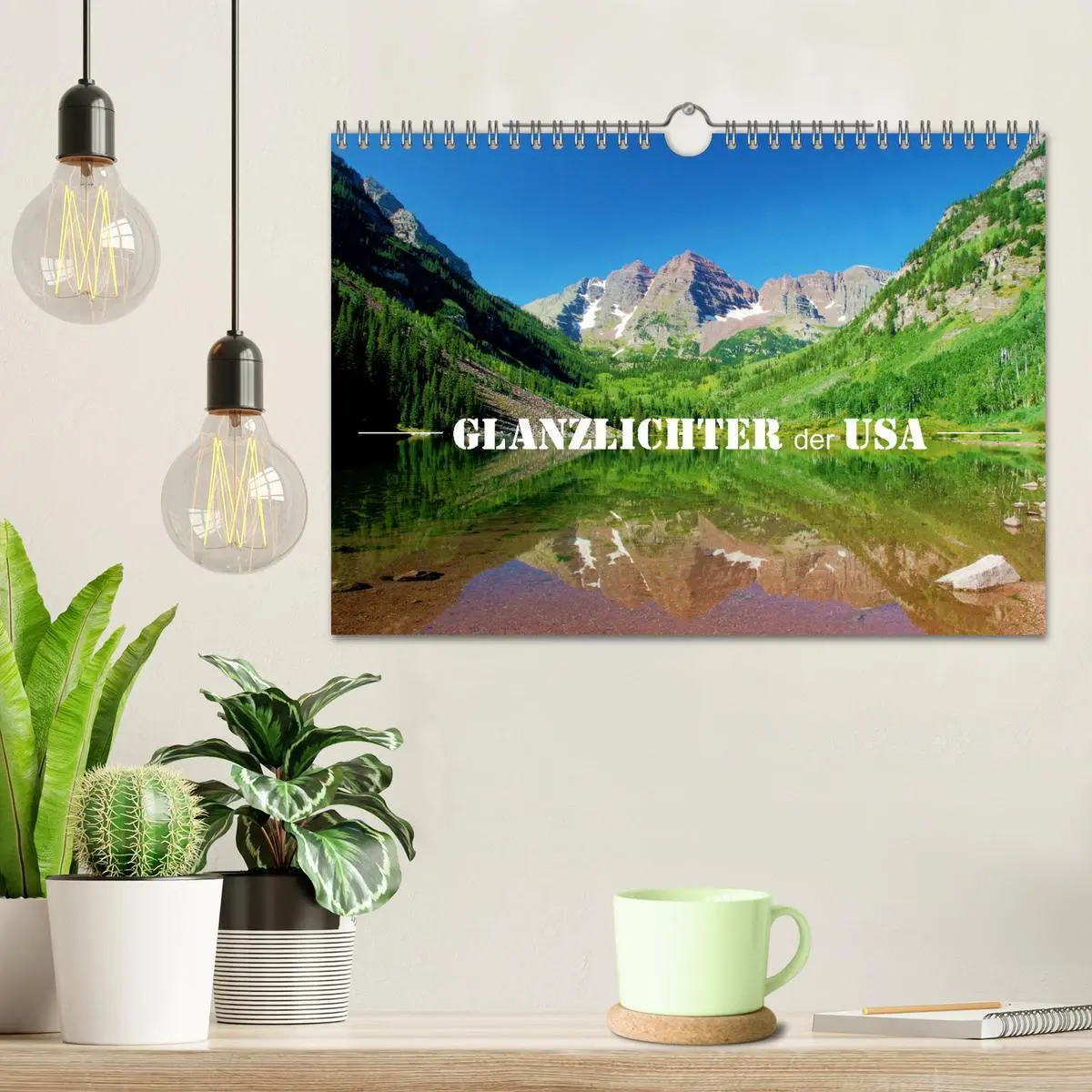 Bild: 9783457809433 | Glanzlichter der USA (Wandkalender 2026 DIN A4 quer), CALVENDO...