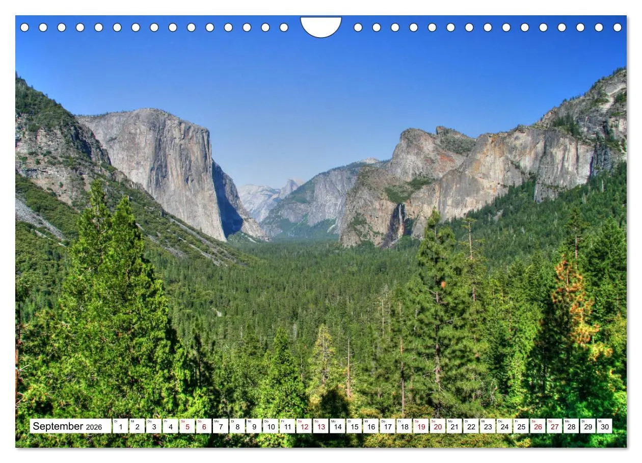 Bild: 9783457809433 | Glanzlichter der USA (Wandkalender 2026 DIN A4 quer), CALVENDO...