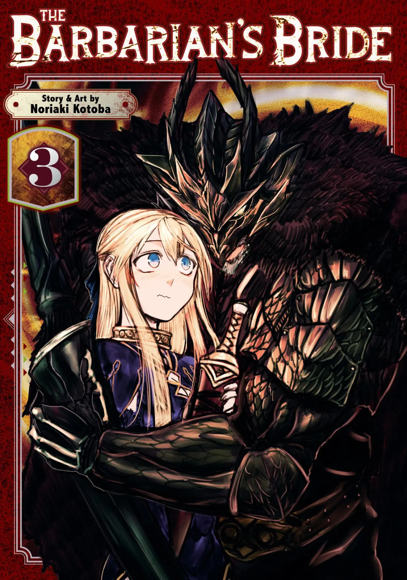 Cover: 9798891609433 | The Barbarian's Bride Vol. 3 | Noriaki Kotoba | Taschenbuch | Englisch