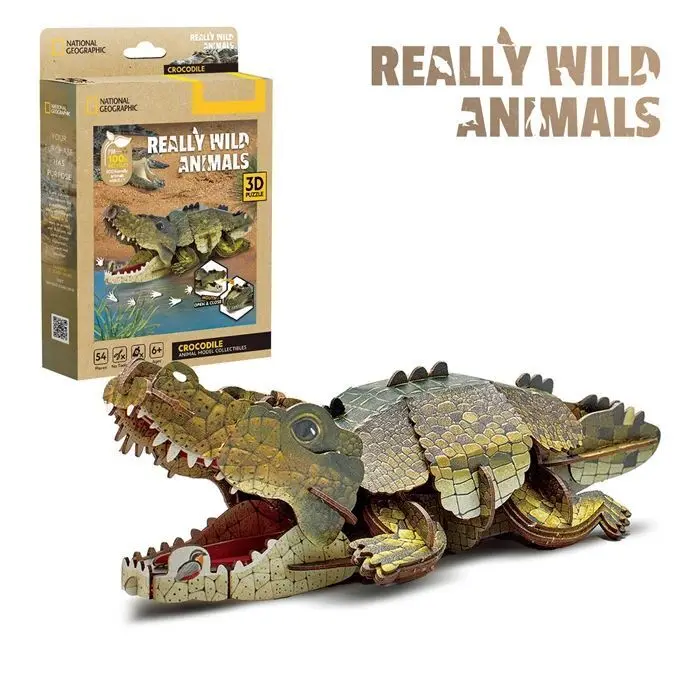 Bild: 7640409429533 | CUBICFUN - 3D Puzzle Krokodil 54 Teile | Spiel | 661182 | 2026