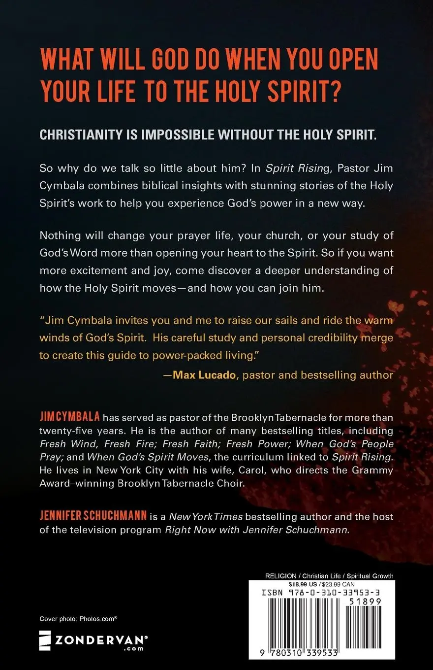 Rückseite: 9780310339533 | The Spirit Rising | Tapping Into the Power of the Holy Spirit | Buch