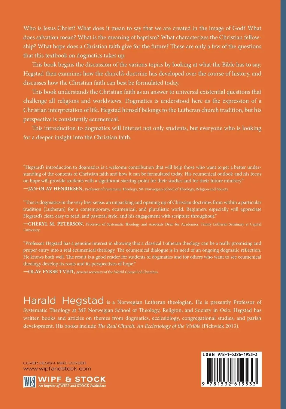 Rückseite: 9781532619533 | God, the World, and Hope | Harald Hegstad | Taschenbuch | Englisch