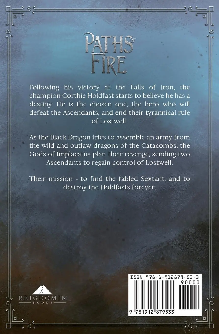 Rückseite: 9781912879533 | Paths of Fire | Christopher Mitchell | Taschenbuch | Englisch | 2021