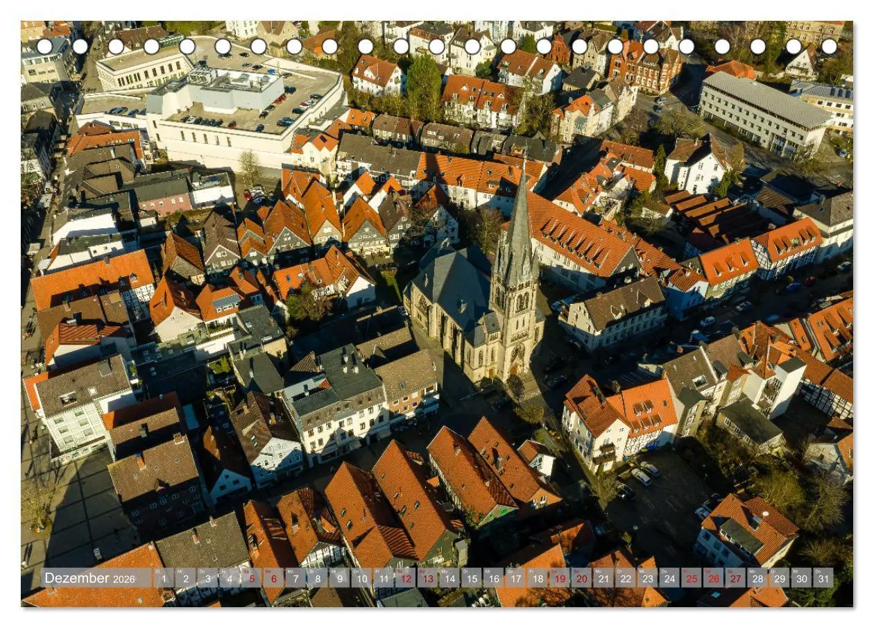 Bild: 9783457899533 | Ein Blick auf Detmold (Tischkalender 2026 DIN A5 quer), CALVENDO...