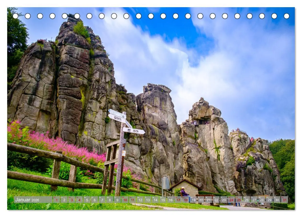 Bild: 9783457899533 | Ein Blick auf Detmold (Tischkalender 2026 DIN A5 quer), CALVENDO...