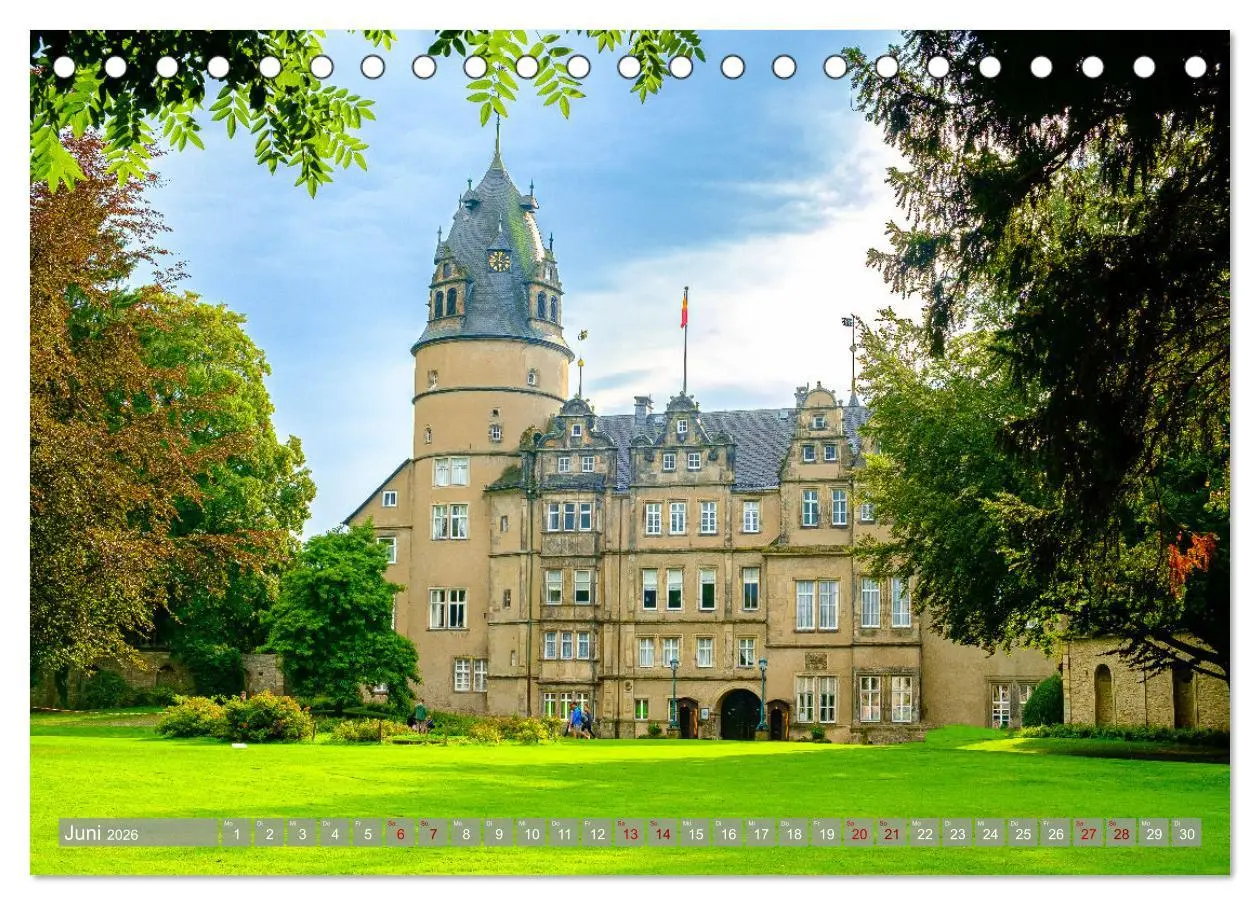Bild: 9783457899533 | Ein Blick auf Detmold (Tischkalender 2026 DIN A5 quer), CALVENDO...