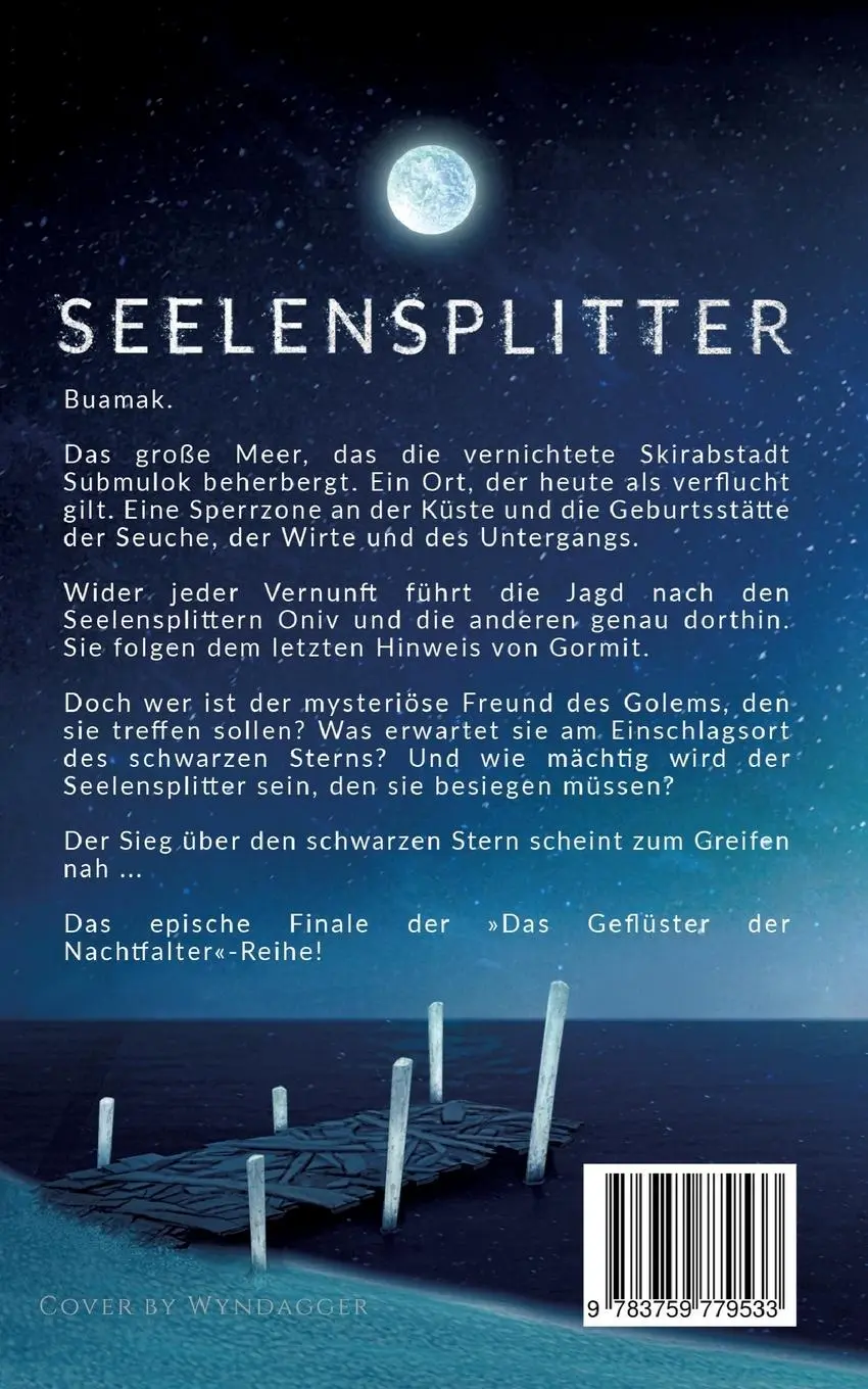 Rückseite: 9783759779533 | Das Geflüster der Nachtfalter | Seelensplitter | Mark Fear | Buch