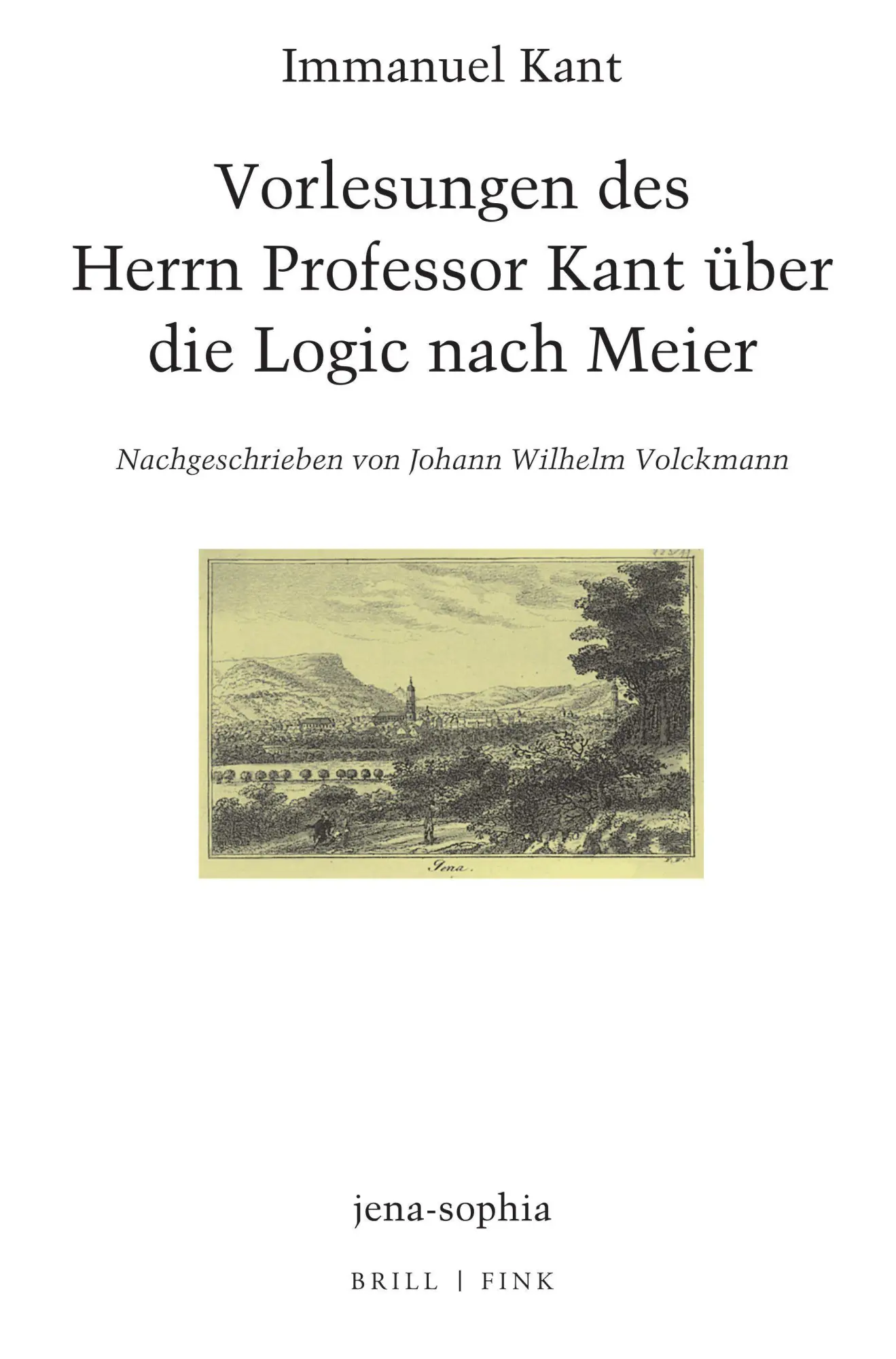 Cover: 9783770569533 | Vorlesungen des Herrn Professor Kant über die Logic nach Meier | Kant