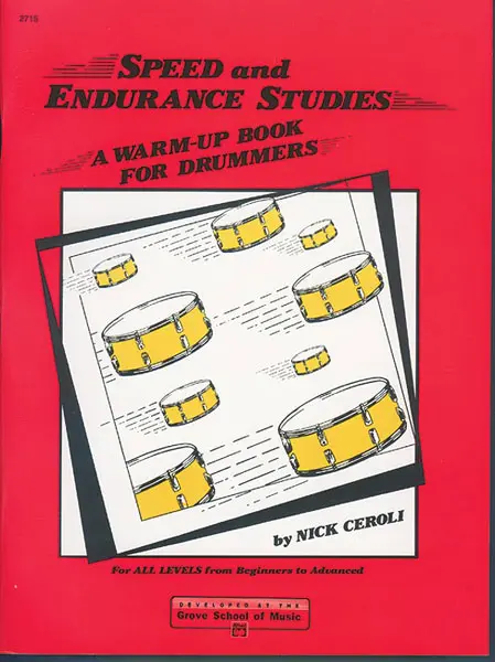Cover: 38081039633 | Speed and Endurance Studies | A Warm-Up Book for Drummers | Ceroli