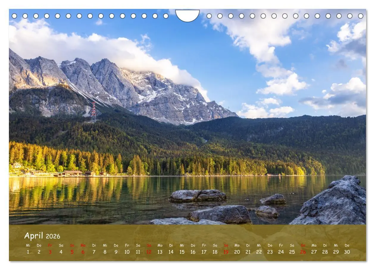 Bild: 9783457579633 | Bergparadies Garmisch - traumhafte Impressionen (Wandkalender 2026...