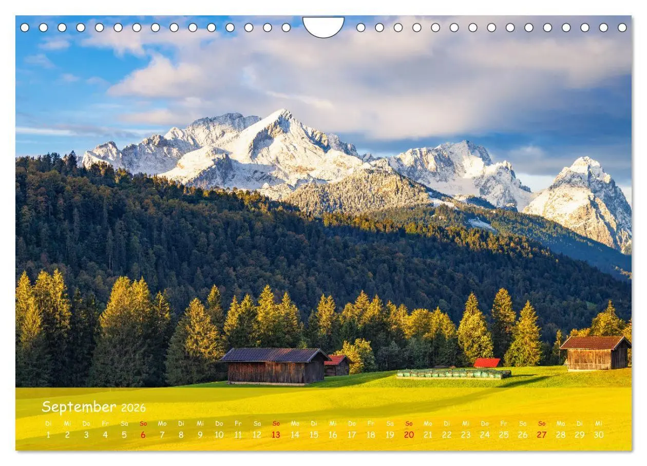 Bild: 9783457579633 | Bergparadies Garmisch - traumhafte Impressionen (Wandkalender 2026...