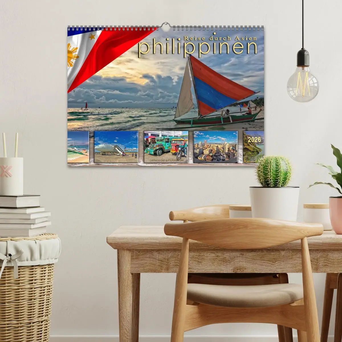 Bild: 9783457889633 | Reise durch Asien - Philippinen (Wandkalender 2026 DIN A3 quer),...