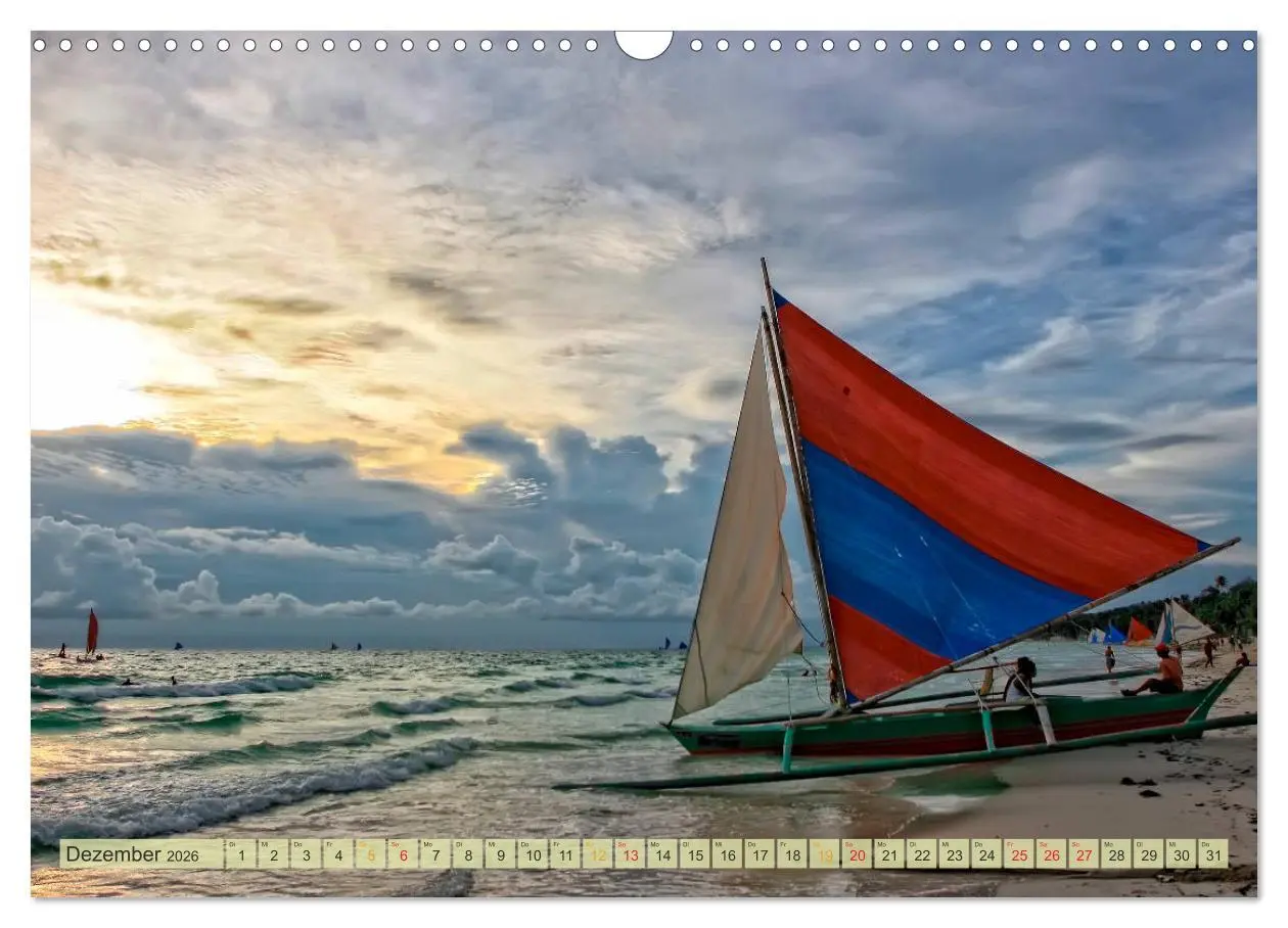 Bild: 9783457889633 | Reise durch Asien - Philippinen (Wandkalender 2026 DIN A3 quer),...