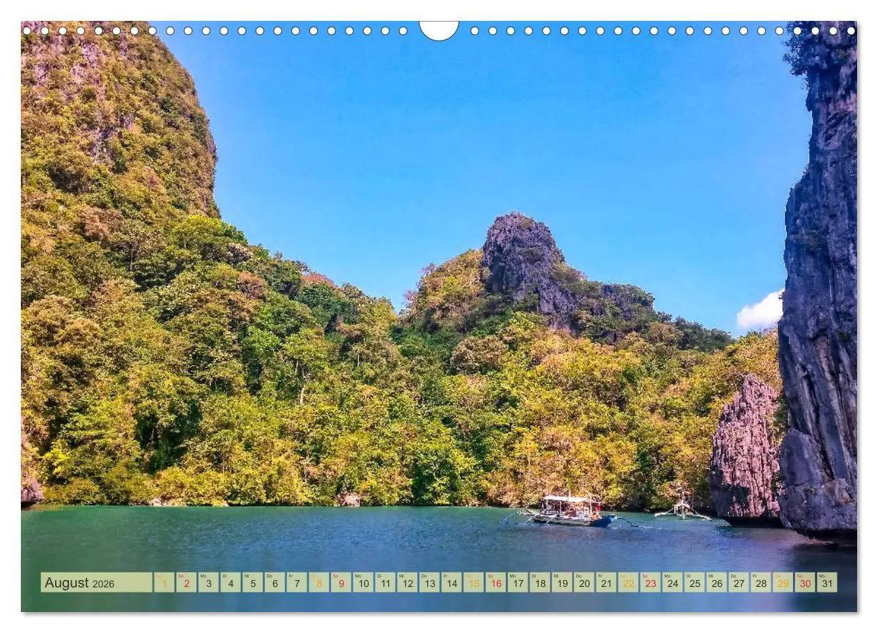 Bild: 9783457889633 | Reise durch Asien - Philippinen (Wandkalender 2026 DIN A3 quer),...