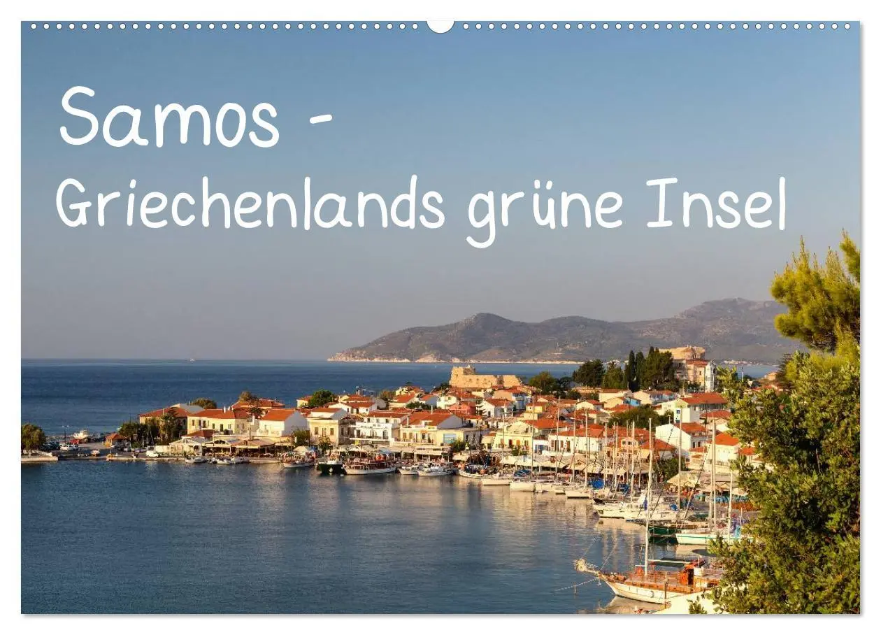 Cover: 9783516119633 | Samos - Griechenlands grüne Insel (Wandkalender 2026 DIN A2 quer),...