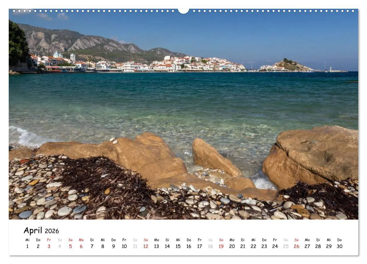 Bild: 9783516119633 | Samos - Griechenlands grüne Insel (Wandkalender 2026 DIN A2 quer),...