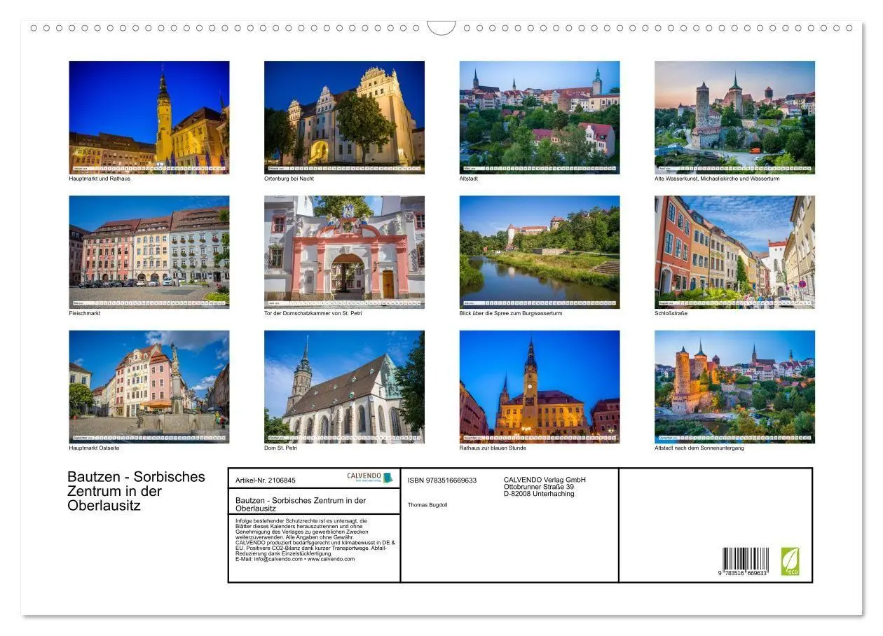 Bild: 9783516669633 | Bautzen - Sorbisches Zentrum in der Oberlausitz (Wandkalender 2026...