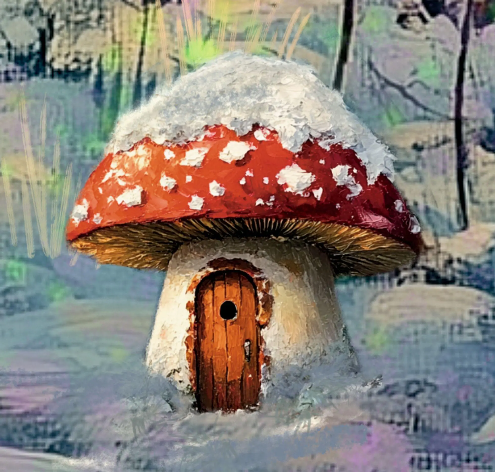 Bild: 4050003959733 | Wand-Adventskalender - Magischer Winterwald | Kalender | 1 S.