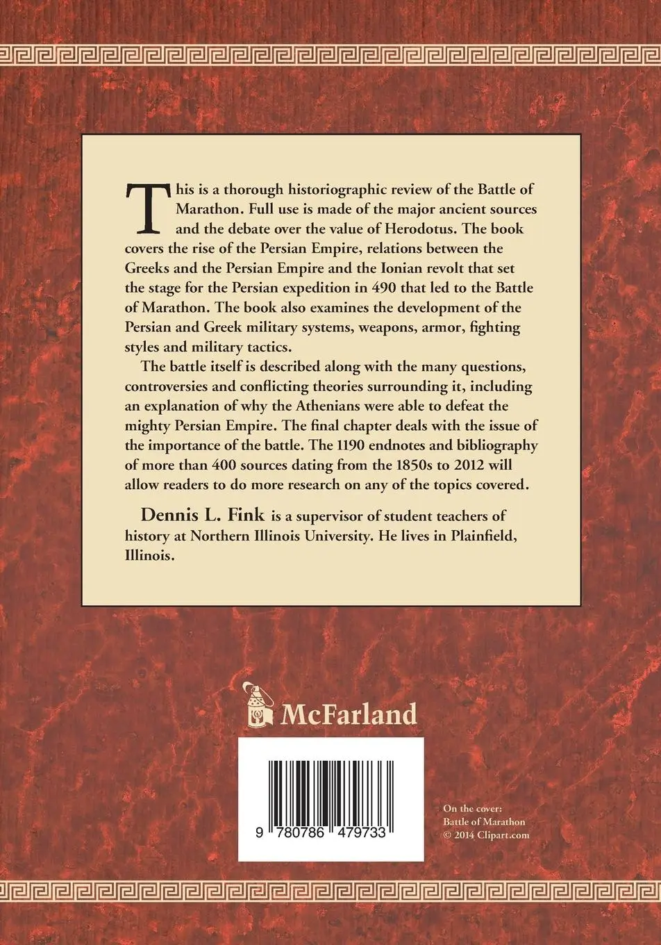 Rückseite: 9780786479733 | The Battle of Marathon in Scholarship | Dennis L. Fink | Taschenbuch