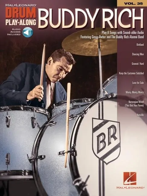 Cover: 9781480369733 | Buddy Rich Drum Play-Along Volume 35 Book/Online Audio | Taschenbuch