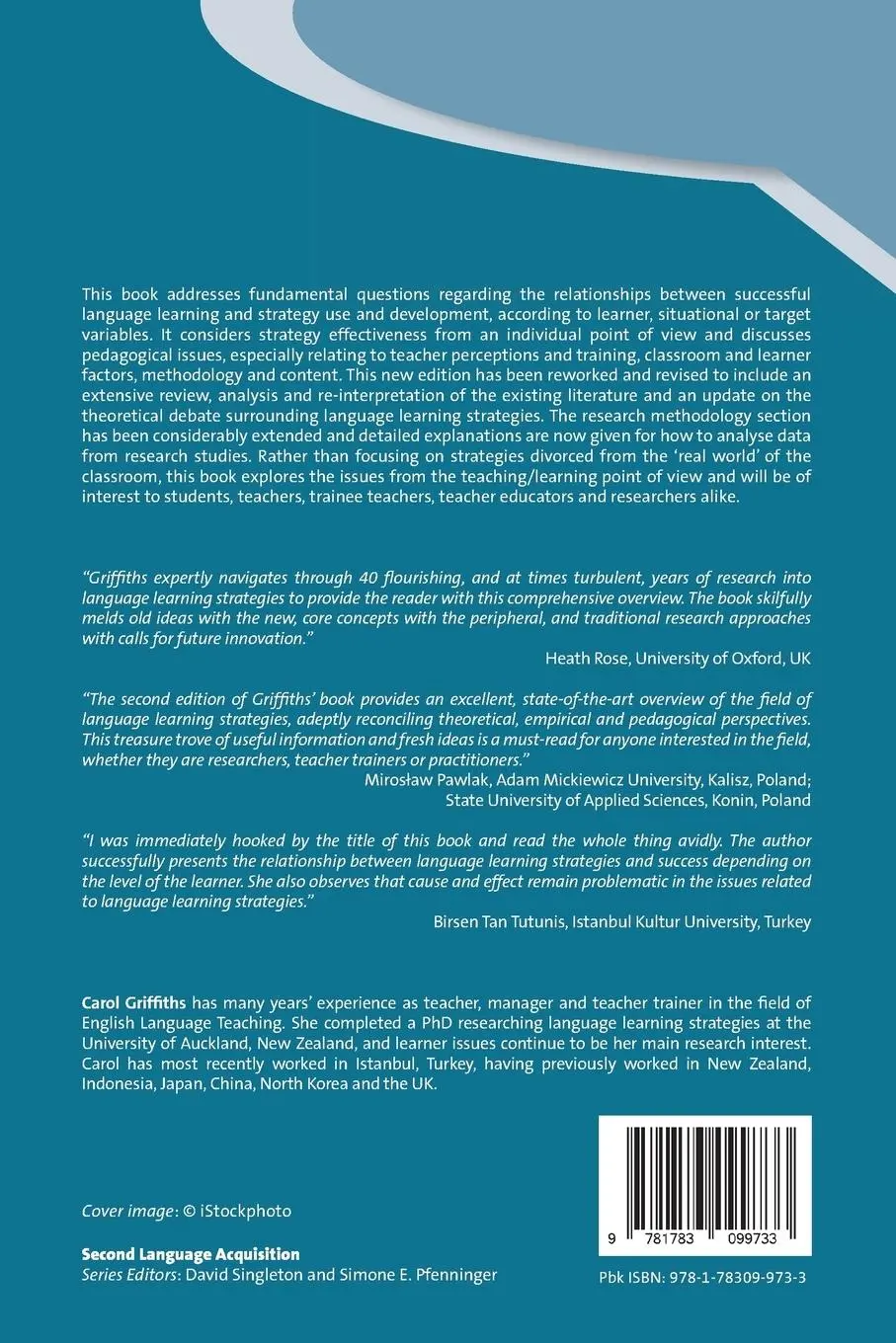 Rückseite: 9781783099733 | The Strategy Factor in Successful Language Learning | Carol Griffiths