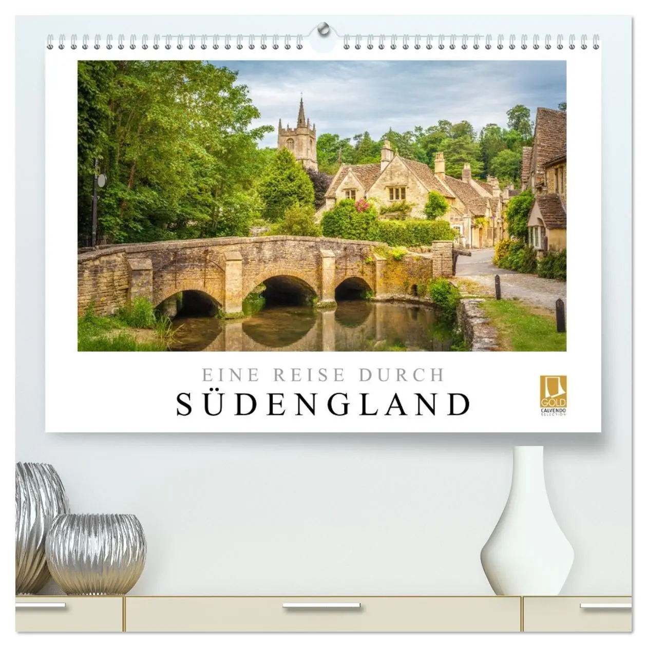 Cover: 9783516039733 | Eine Reise durch Südengland (hochwertiger Premium Wandkalender 2026...