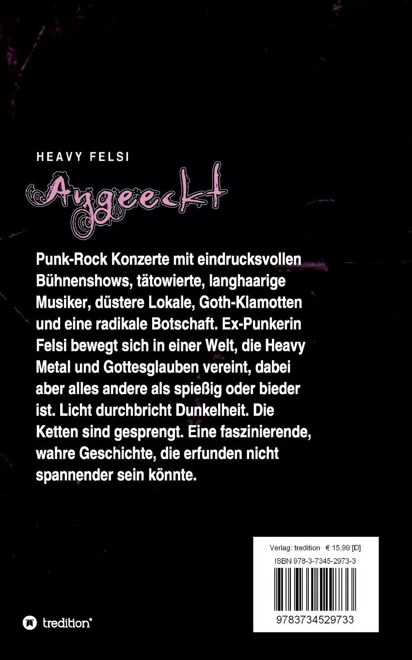 Rückseite: 9783734529733 | Angeeckt | Von den Wiener Punks in die Goth Clubs von Sao Paulo | Buch