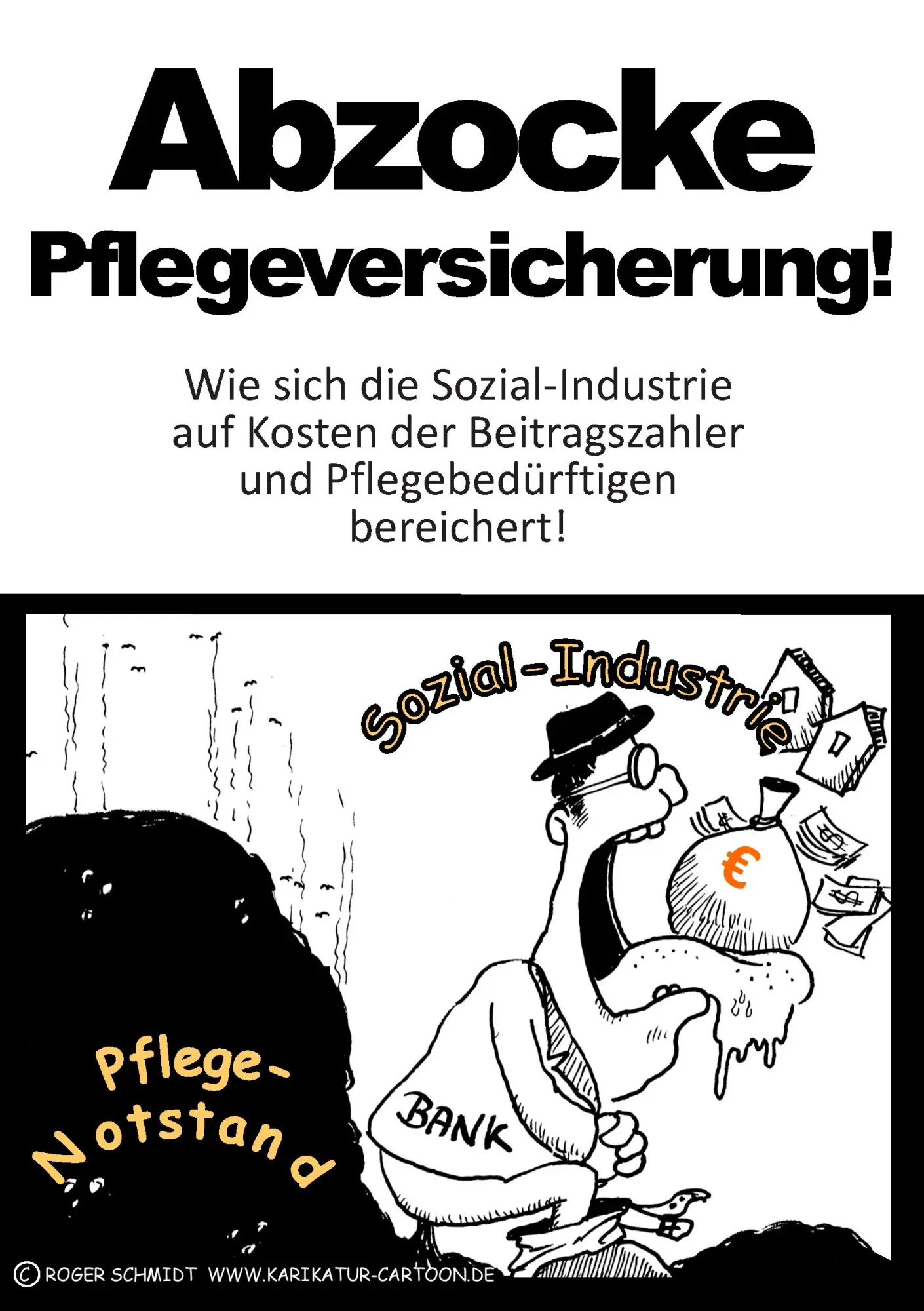 Cover: 9783734769733 | Abzocke Pflegeversicherung | Jochen Budjarek (u. a.) | Taschenbuch