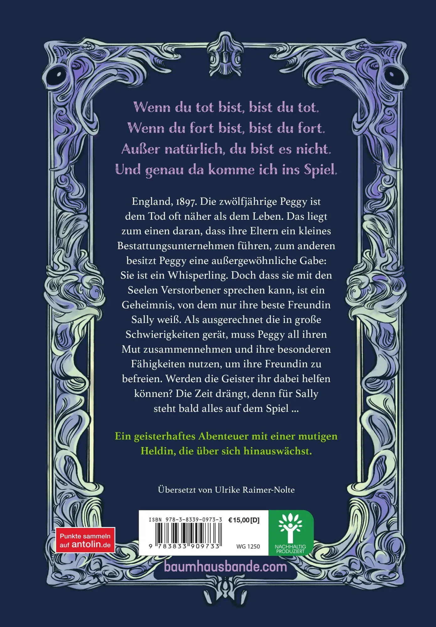 Bild: 9783833909733 | Whisperling - Die Geister-Detektivin | Hayley Hoskins | Buch | 352 S.