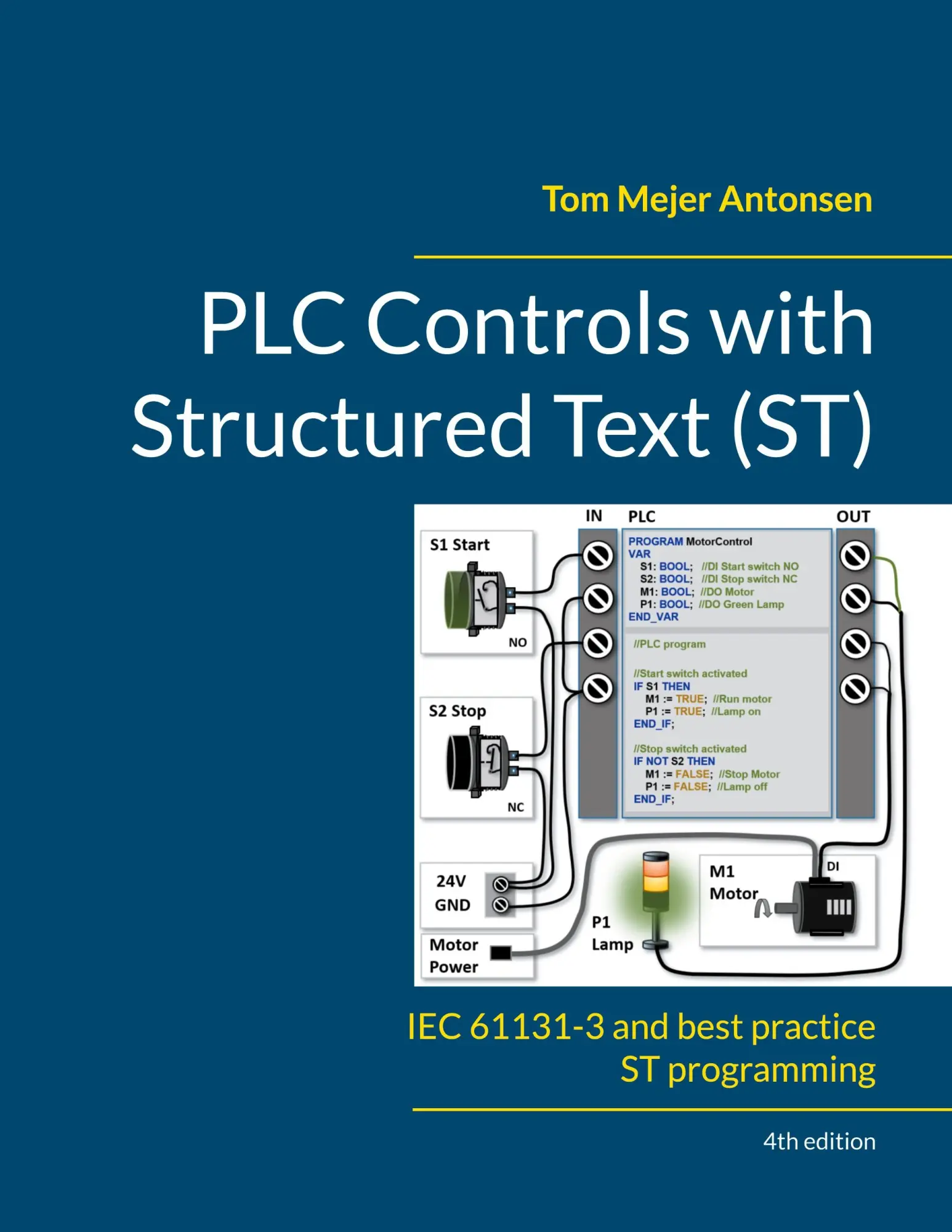 Cover: 9788776919733 | PLC Controls with Structured Text (ST), V4 | Tom Mejer Antonsen | Buch
