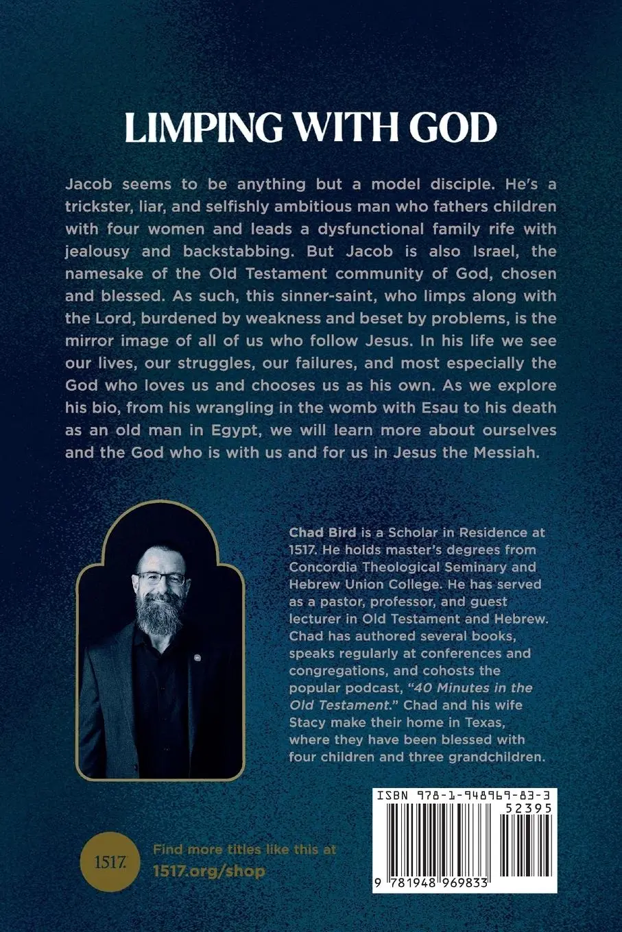 Rückseite: 9781948969833 | Limping with God | Chad Bird | Taschenbuch | Englisch | 2022