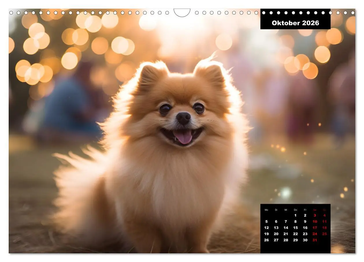 Bild: 9783457489833 | Zwergspitze - kleine Hunde, große Persönlichkeiten (Wandkalender...