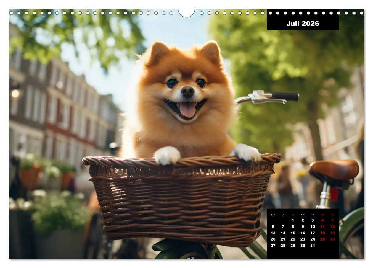 Bild: 9783457489833 | Zwergspitze - kleine Hunde, große Persönlichkeiten (Wandkalender...