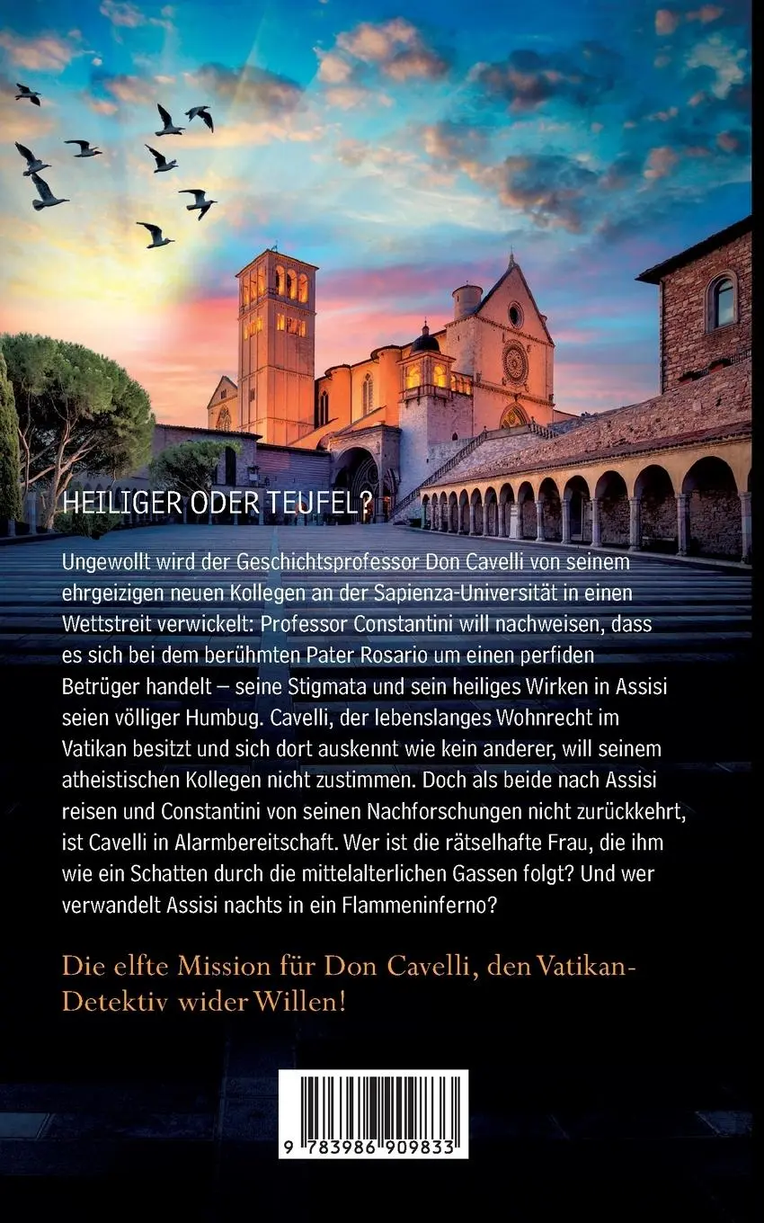 Rückseite: 9783986909833 | Don Cavelli und der Mann aus Assisi | Die elfte Mission | David Conti