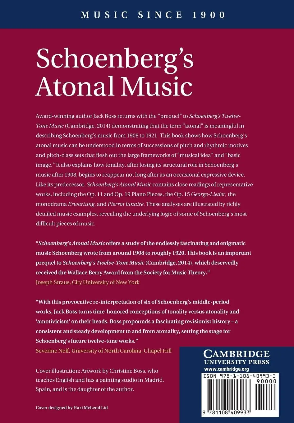 Rückseite: 9781108409933 | Schoenberg's Atonal Music | Jack Boss | Taschenbuch | Englisch | 2021