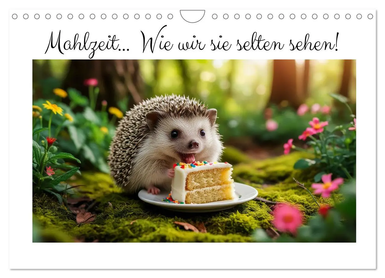 Cover: 9783457309933 | Mahlzeit... Wie wir Sie selten sehen! (Wandkalender 2026 DIN A4...