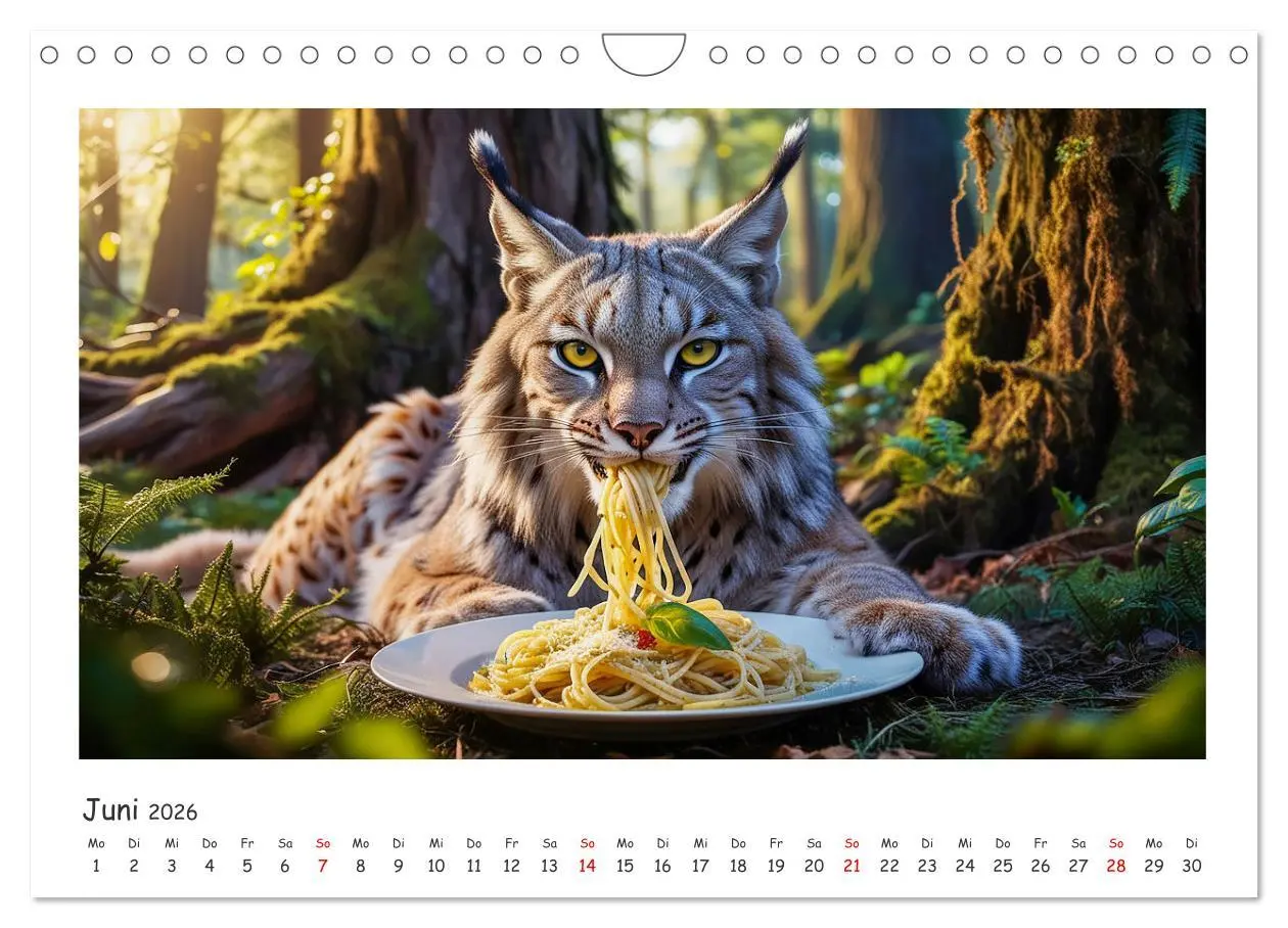 Bild: 9783457309933 | Mahlzeit... Wie wir Sie selten sehen! (Wandkalender 2026 DIN A4...