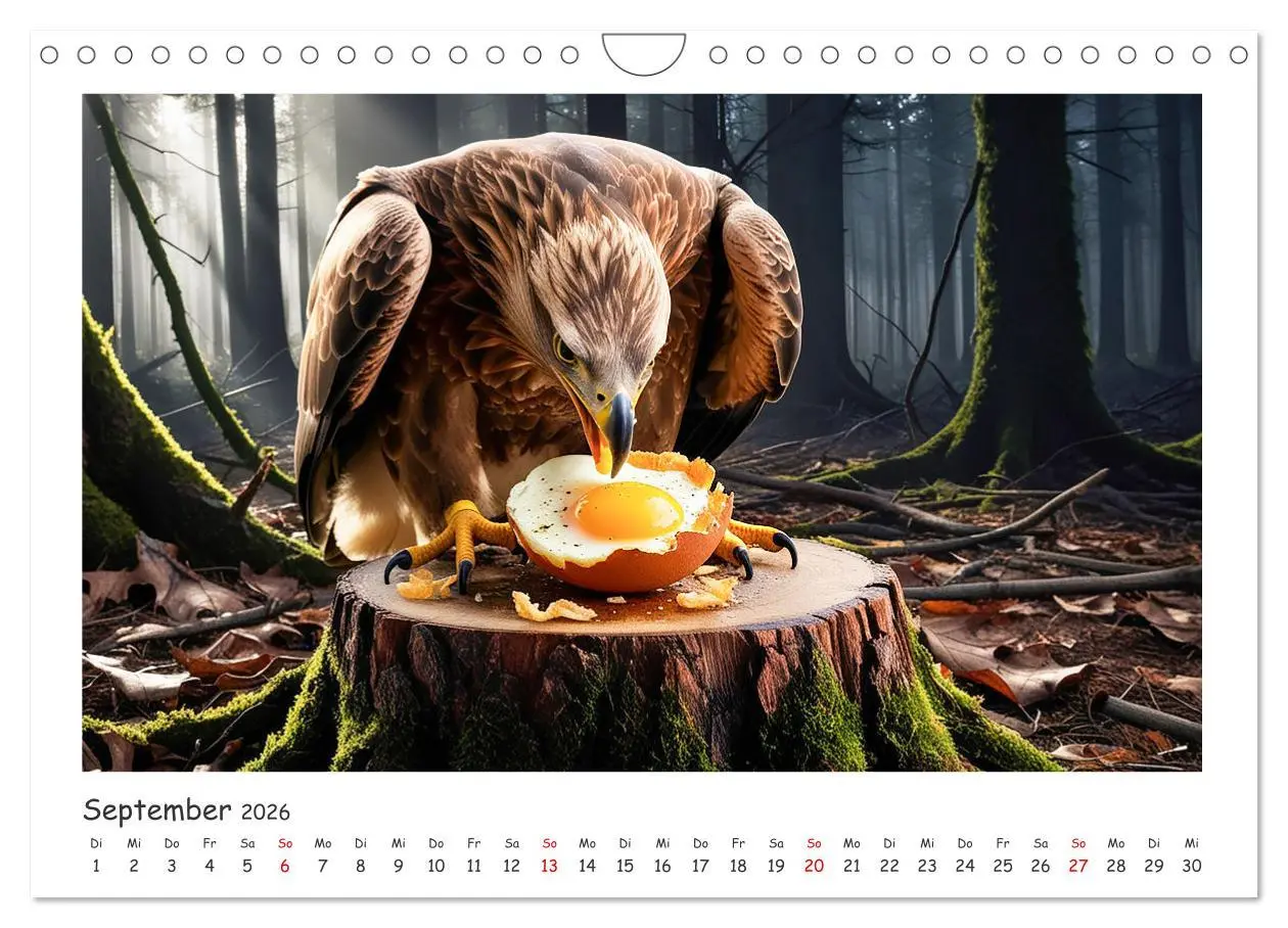 Bild: 9783457309933 | Mahlzeit... Wie wir Sie selten sehen! (Wandkalender 2026 DIN A4...