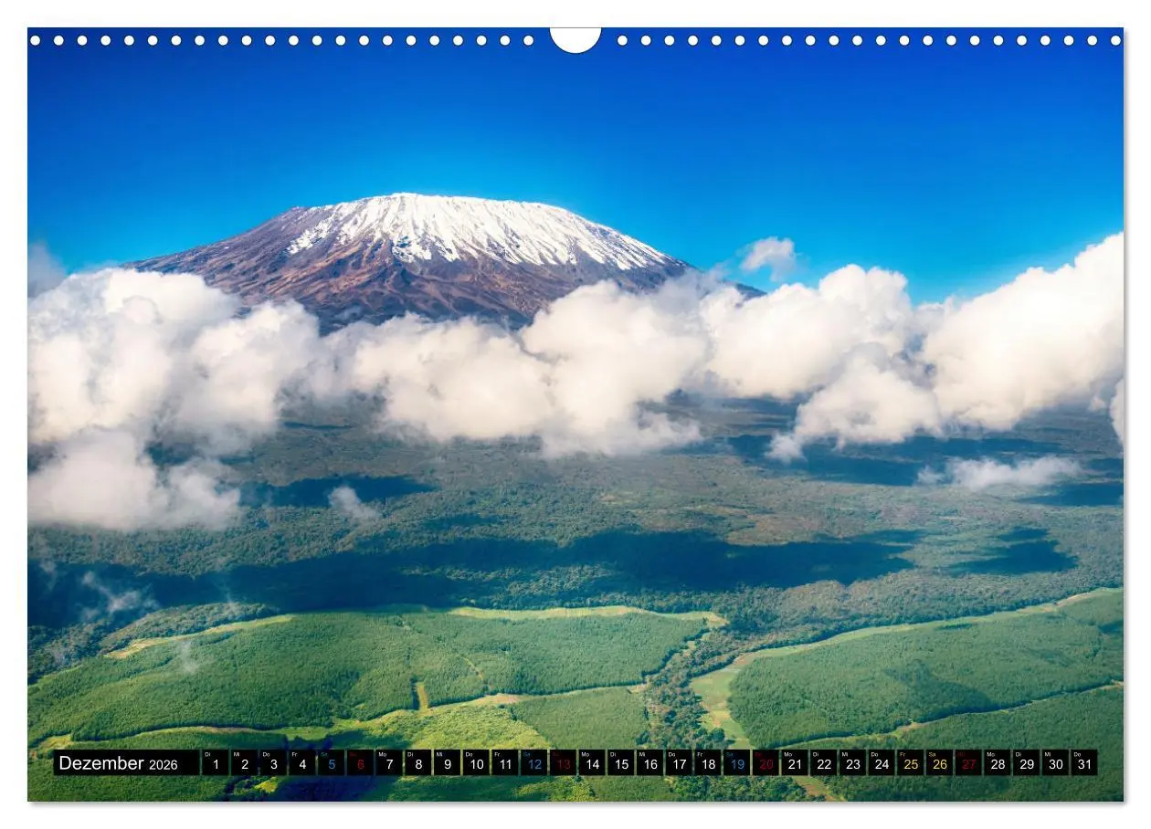 Bild: 9783457479933 | Kilimanjaro - das Dach Afrikas (Wandkalender 2026 DIN A3 quer),...