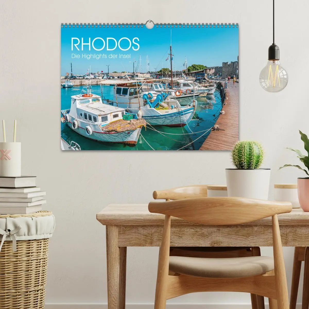 Bild: 9783457549933 | Rhodos - Die Highlights der Insel (Wandkalender 2026 DIN A3 quer),...